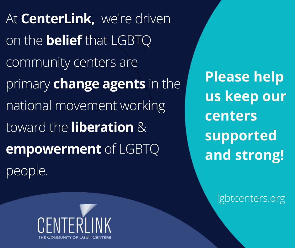 text: Please help us keep our centers supported and strong