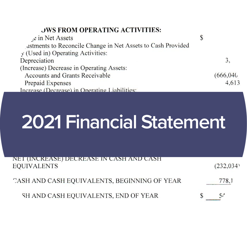 image of 2021 centerlink financial statements