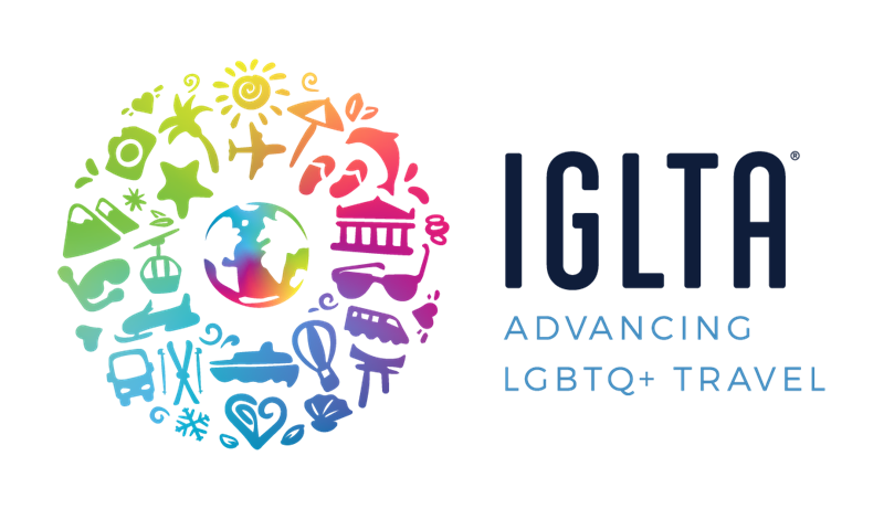 image of CenterLink organizational partner, IGLTA International LGBTQ+ Travel Association