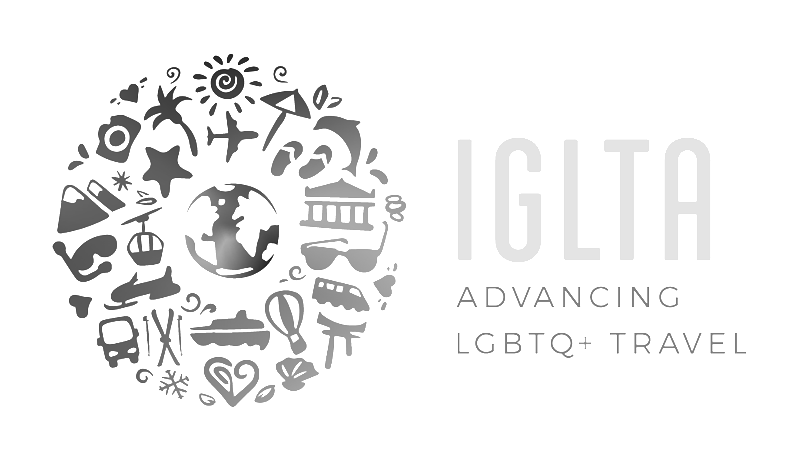 Logo for IGLTA International LGBTQ+ Travel Association